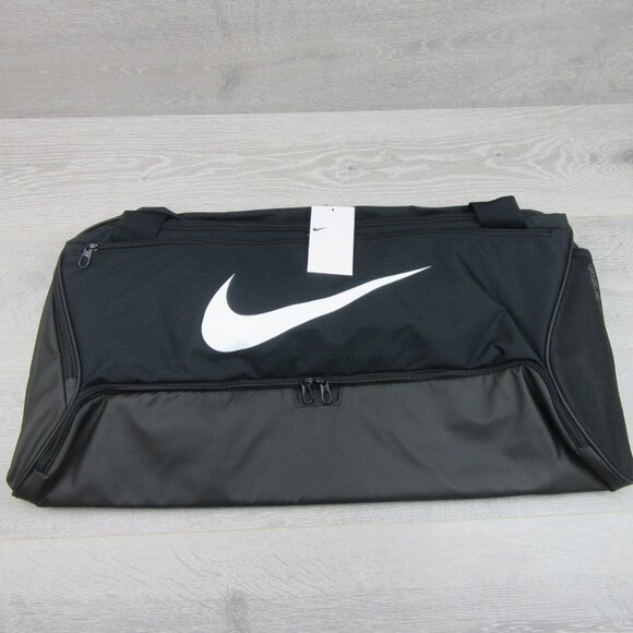 Nike Training Travel Sports Gym Duffel Bag (95L) Large Black NEW - Picture 6 of 12